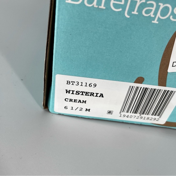 Baretraps Wisteria Slide Sandals Cream Cork Textured Comfort - Size 6.5 - Picture 13 of 13